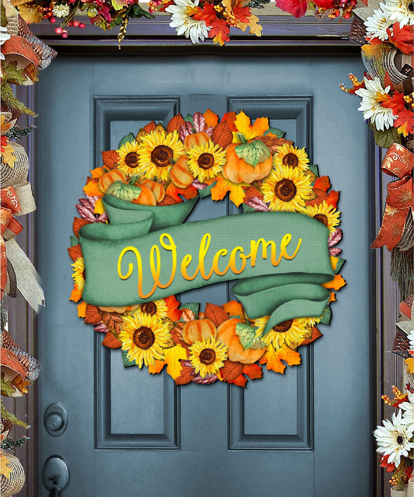 Flower Fall Wreath