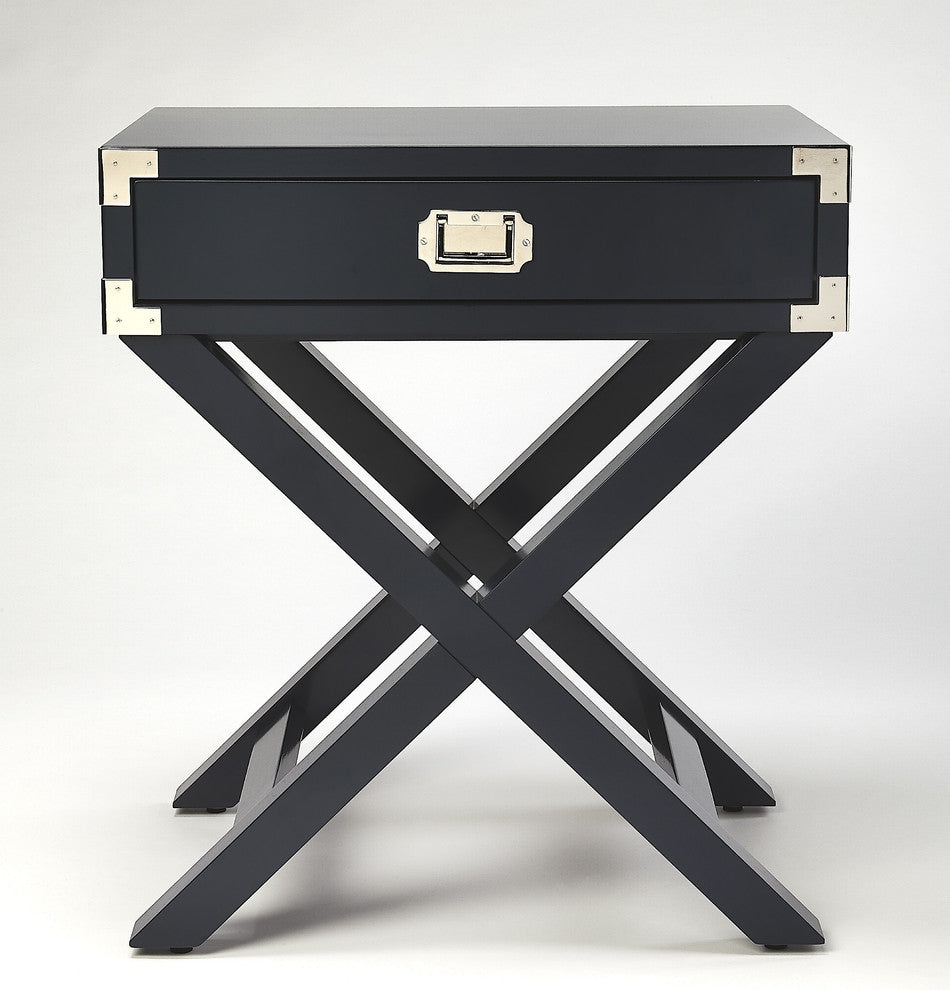 Butler Anew Blue Campaign Side Table