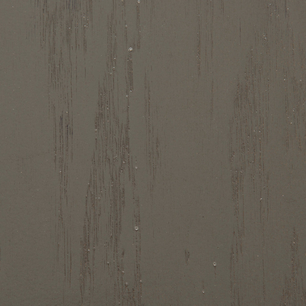 Double Wide Oak Kitchen Pantry, Iron Ore Oak