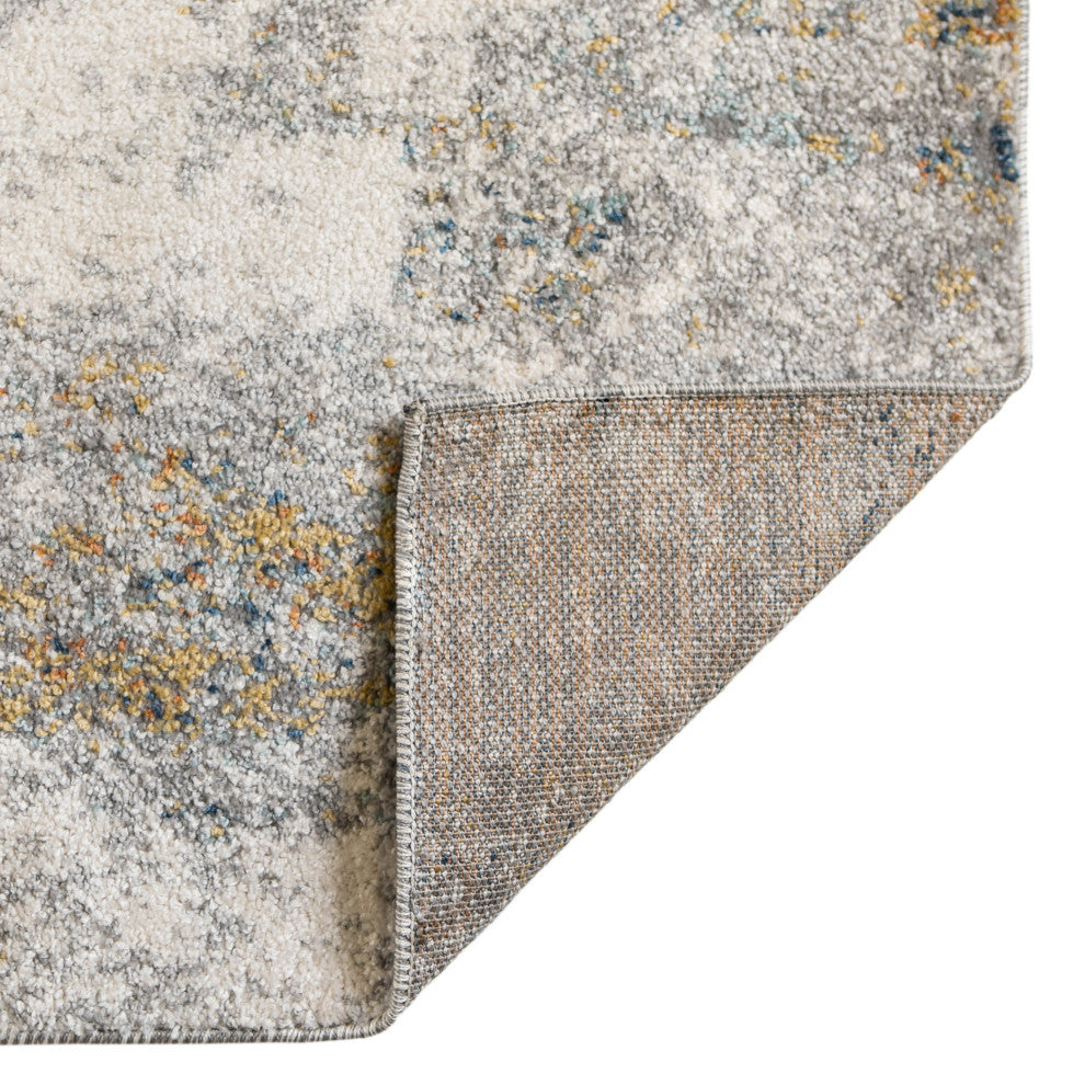 Yasmin Acy Area Rug, Yellow, 5'3" x 7'3", Abstract