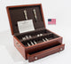 #F01M Bounty Flatware Chest, Solid American Cherry; Heritage Cherry finish, Heri