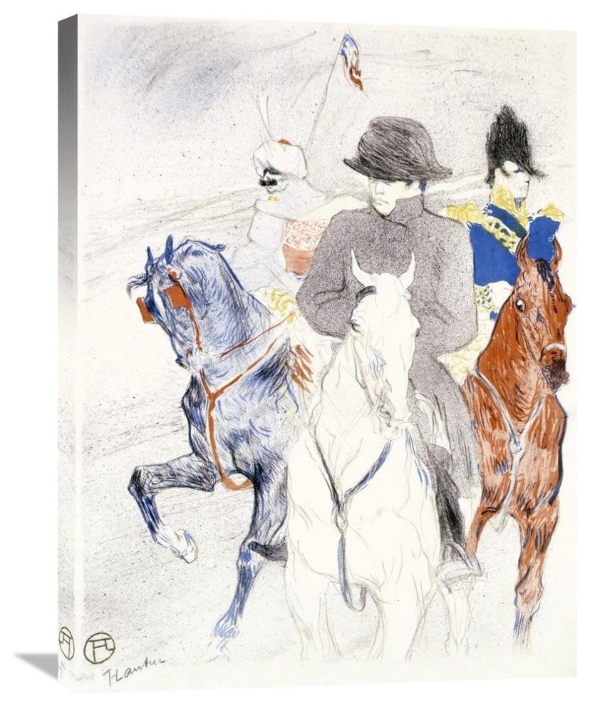 "Napoleon" Stretched Canvas Giclee by Henri Toulouse-Lautrec, 23"x30"