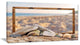 "Framed Blurred Seashore" Landscape Art Canvas Print, 40"x20"