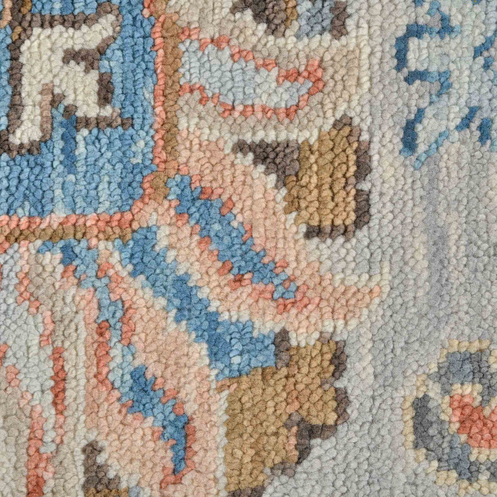 Blu Stanhope Area Rug, Ivory, 10' x 14', Geometric