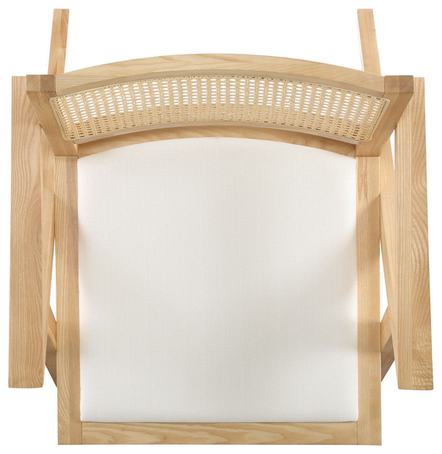 Safavieh Couture Krystine Rattan Accent Chair, Natural, Natural