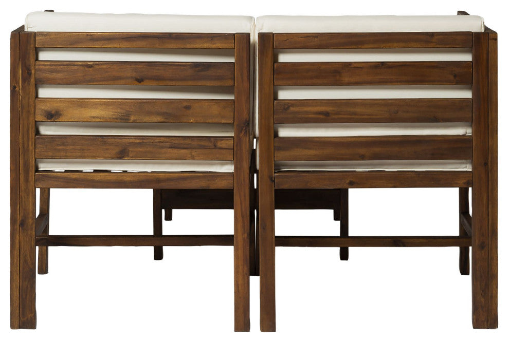 James Allan WEOF75959 Rehoboth Beach 48"W Acacia Wood Outdoor - Brown