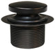 Black 1.5" Tubular Tip Toe Bath Waste In Oil Rubbed Bronze, Oil Rubbed Bronze