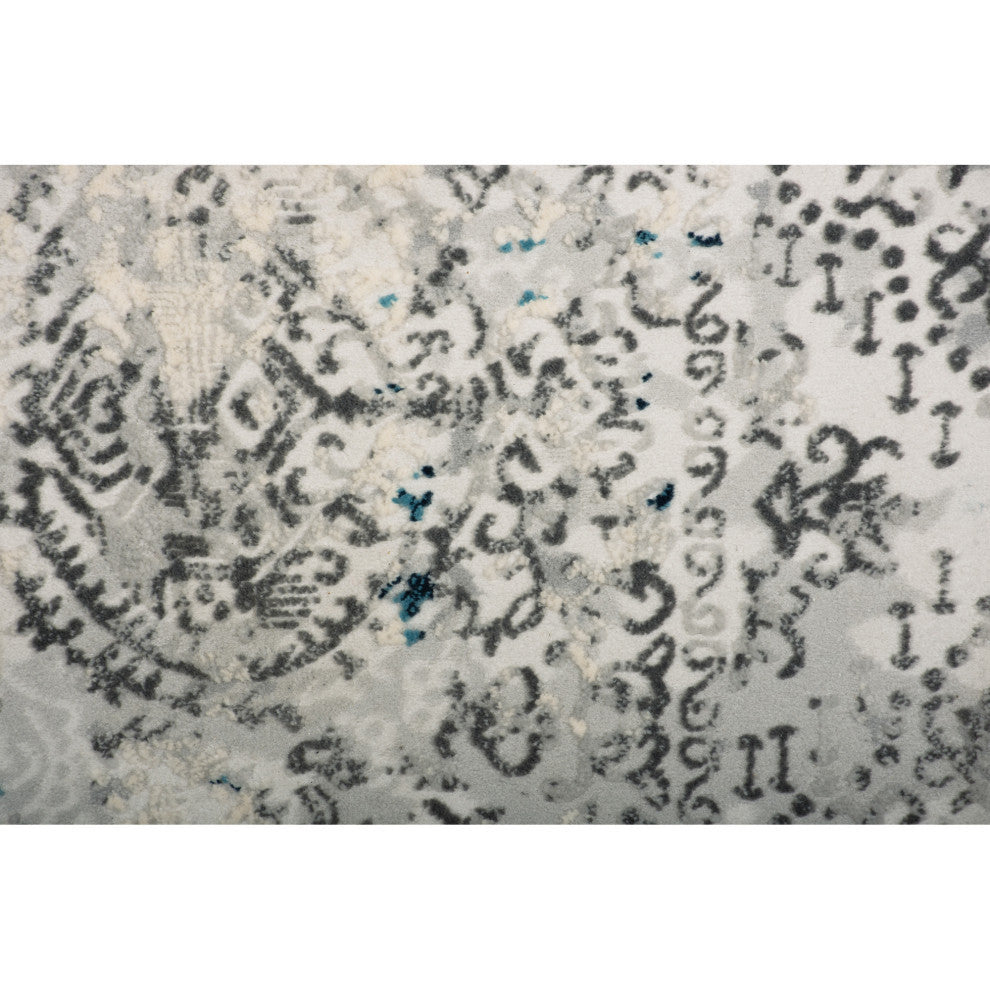 Ariella 5'25" X 7'21" Ft Power Loomeded Indoor Rug