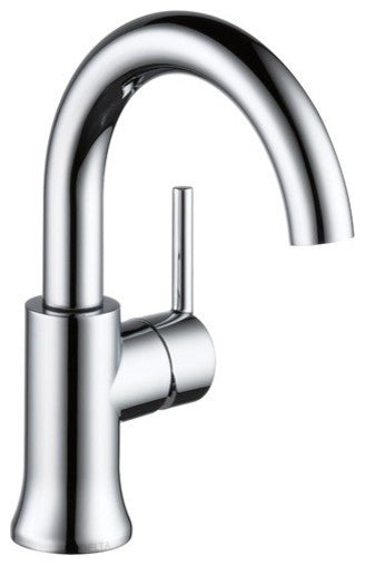 Delta Trinsic Single Handle High-Arc Bathroom Faucet, Chrome, 559HA-GPM-DST