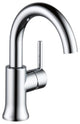 Delta Trinsic Single Handle High-Arc Bathroom Faucet, Chrome, 559HA-GPM-DST