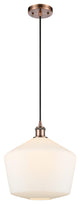 Innovations 516-1P-AC-G651-12 1-Light Mini Pendant Antique Copper
