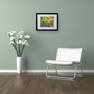 'Intriguing Dynasty' Matted Framed Canvas Art by Monica Fleet