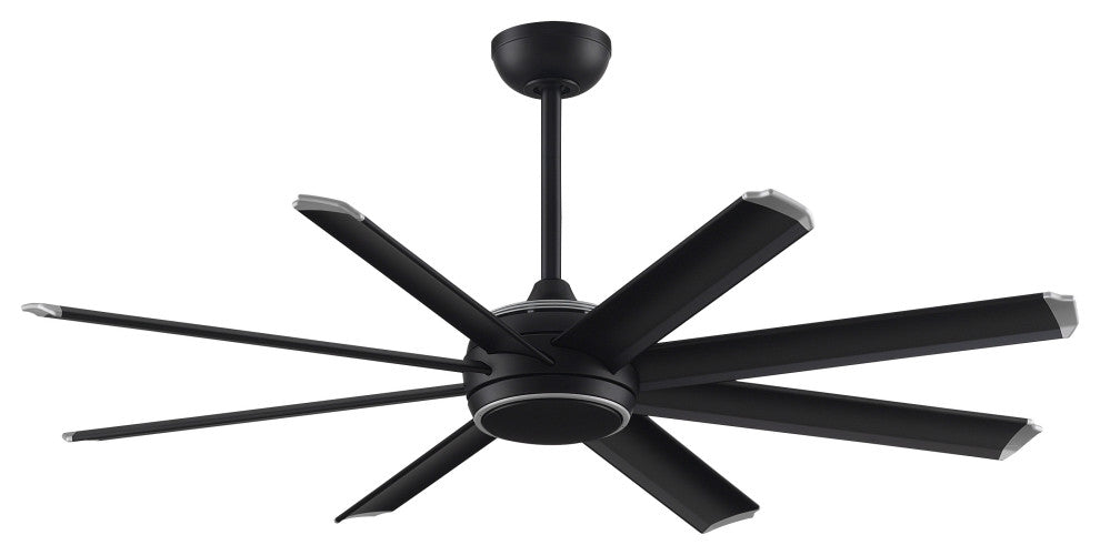 Stellar Ceiling Fan, Black, 56"