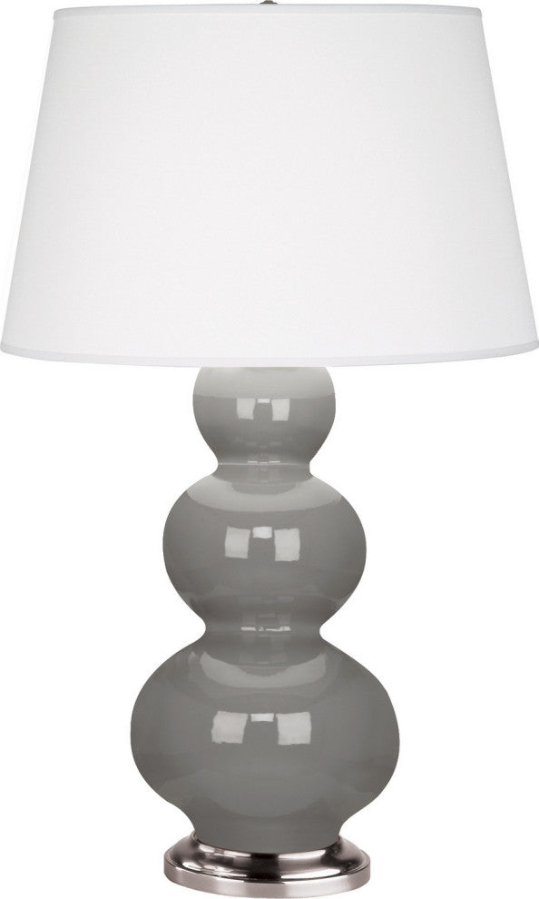 Robert Abbey RA-359X 1-Light Table Lamp, Triple Gourd