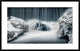 "Icy Falls" Framed Digital Print by Keijo Savolainen, 44x28"