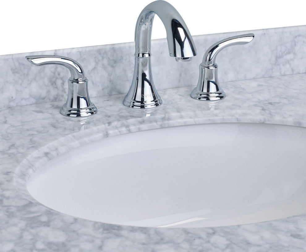 Eviva Friendy Widespread, 2 Handles Bathroom Faucet, Chrome
