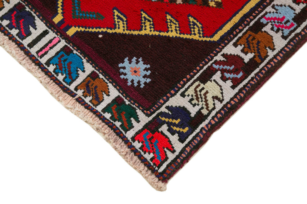 Rug N Carpet - Hand-knotted Turkish 2' 11" x 11' 11" Vintage Runner Rug