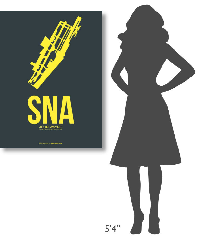 "SNA John Wayne Poster 3" Fine Art Print