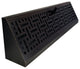 Decorative Baseboard Register, Oil Rubbed Bronze, 15"