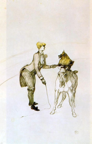 Henri De Toulouse-Lautrec The Circus: The Animal Trainer Gallery Wrapped Canvas