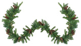 Pre-Lit Dakota Red Pine Garland, 9'x12"