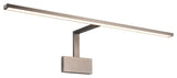 Uptown LED Adjustable Picture Light 3000K, Brushed Nickel, 34"