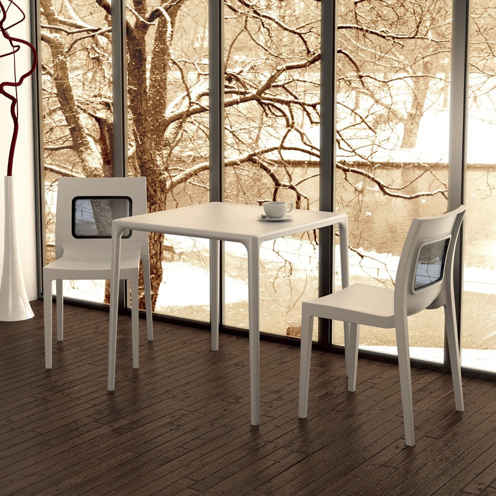 Compamia Mango Outdoor Dining Table, Gray