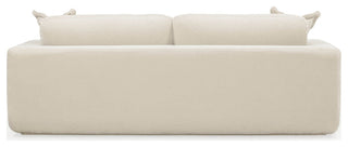 Miri Cream Upcycled Washed Velvet Sofa, Cream