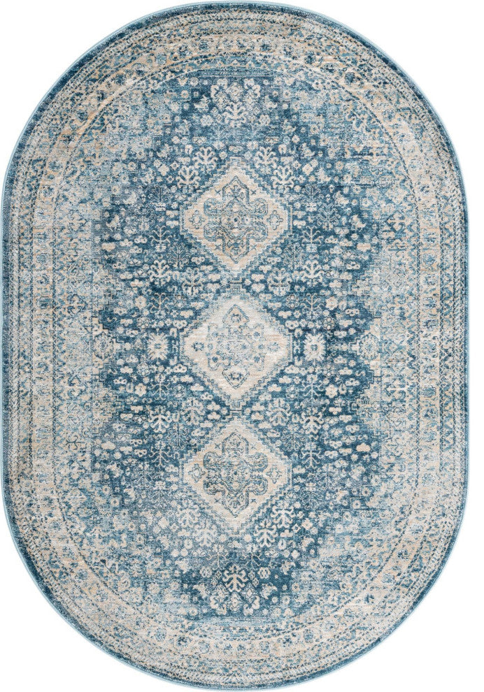 Unique Loom Newport Rosecliff Area Rug
