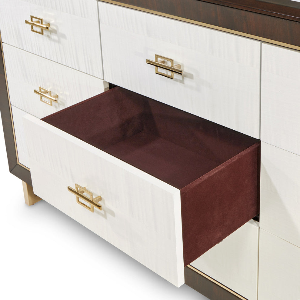 Belmont Place 9-Drawer Dresser Espresso