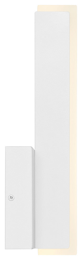 Access Lighting 63161LEDD/ACR Illume 12" Tall LED Wall Sconce - Matte White
