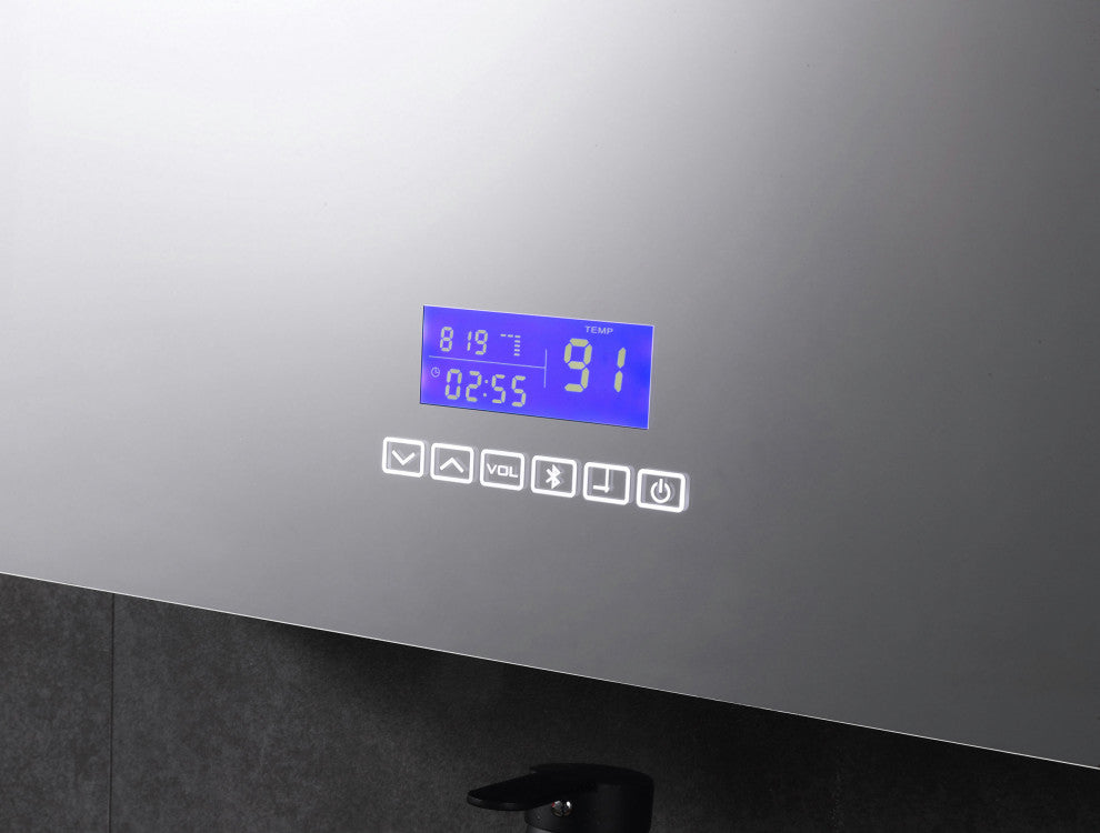 ALFI brand 42" x 28" Triple Door LED Light Bluetooth Medicine Cabinet
