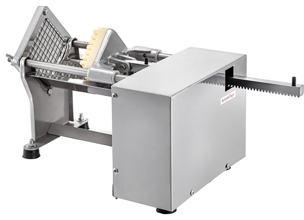 Electric French Fry Cutter with 6mm 9mm 13mm and 8-Wedge Blade