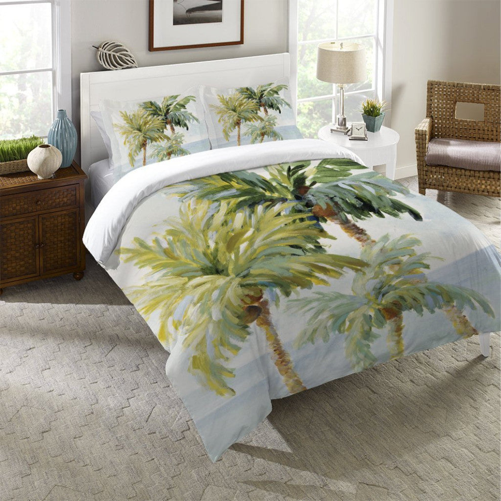 Golden Palm Comforter