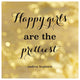 "Fashion Quotes I" Digital Paper Print by Sue Schlabach, 38"x38"