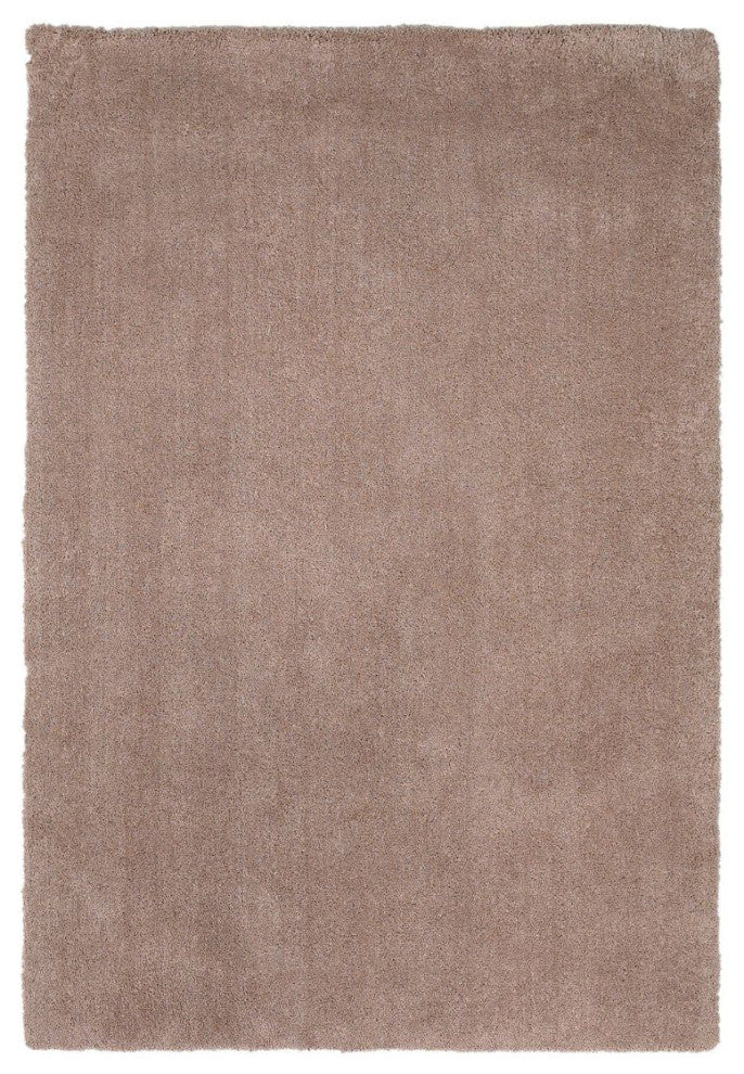 KAS Bliss 1551 Beige Shag Area Rug, 5' x 7'