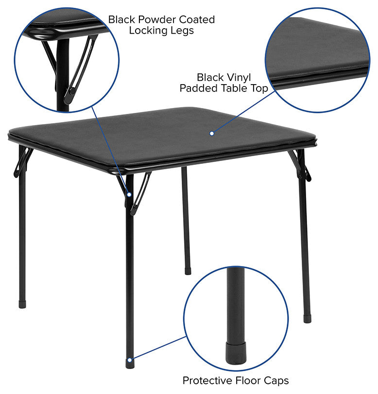 5 PC Kids Folding Table Set