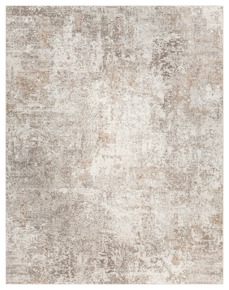 Allegro plus AGP-2302 Light Brown Machine Woven 9'2" x 12' Rug