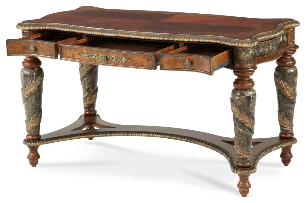Villa Valencia Writing Desk, Classic Chestnut