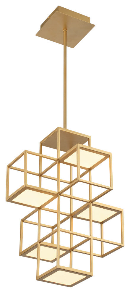 Transitional Pendant, Gold