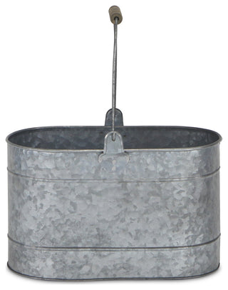 Galvanized Metal Garden Pail