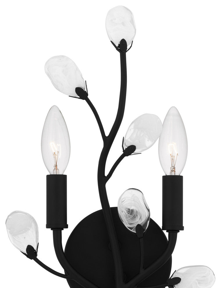 Quoizel HEI8709 Heiress 2 Light 18" Tall Wall Sconce - Bronze Gold