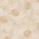 Sawnwood Hex Beige Porcelain Floor and Wall Tile