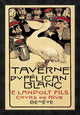 "Taverne du Pelican Blanc, 1893"  by Henry-Claudius Forestier, 18x26"