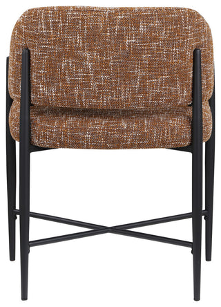 Dame Upholstered Dining Chair, Cognac
