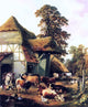Thomas Sidney Cooper A Farm in Kent, 20"x25" Wall Decal