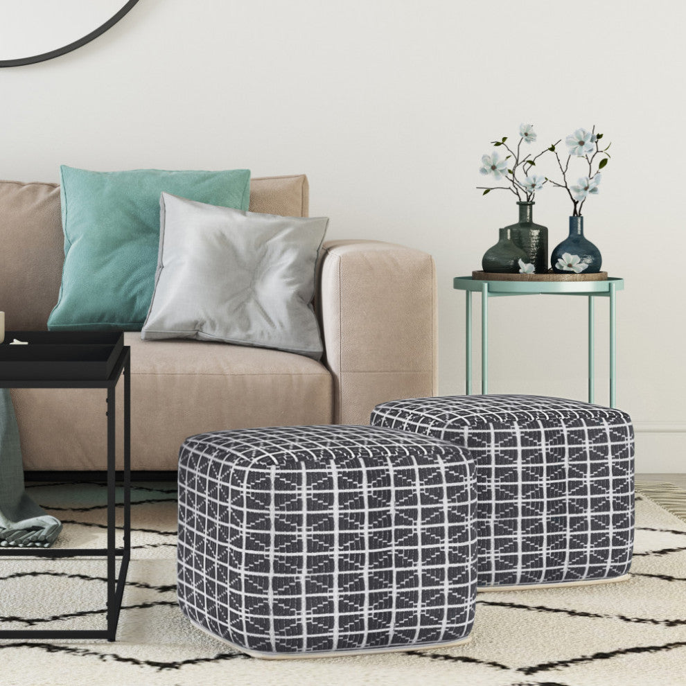 Noreen Square Pouf