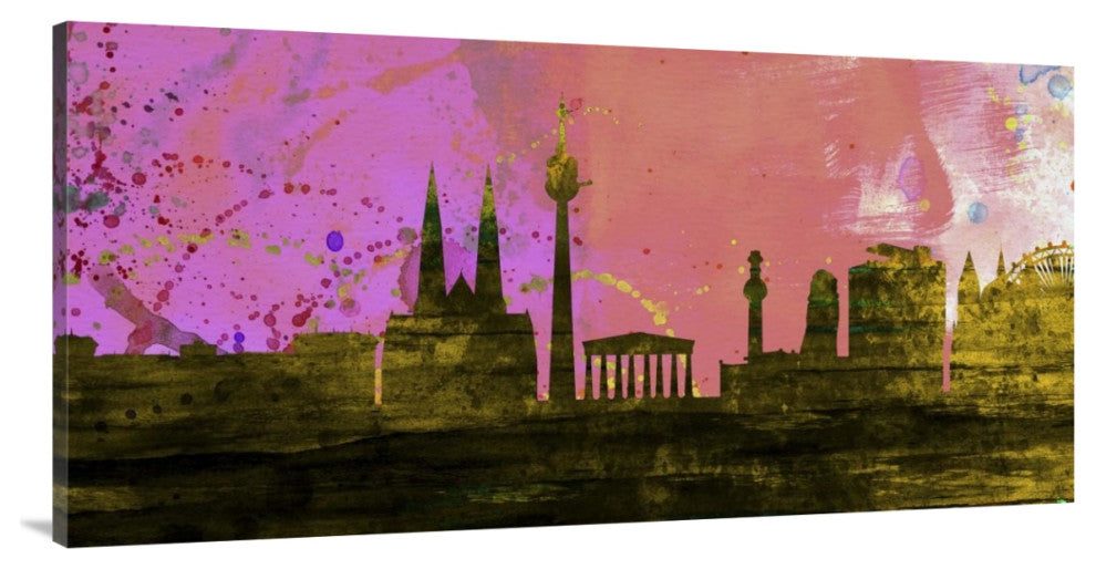 "Vienna City Skyline" Fine Art Print