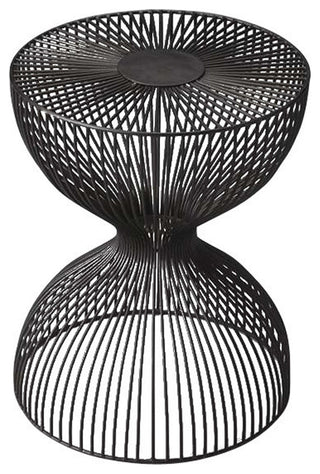 Butler Nicholas Iron Cage Bunching Table, Black