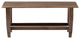 Pierce Mid-Century Modern Walnut Finished Brown Wood Coffee Table